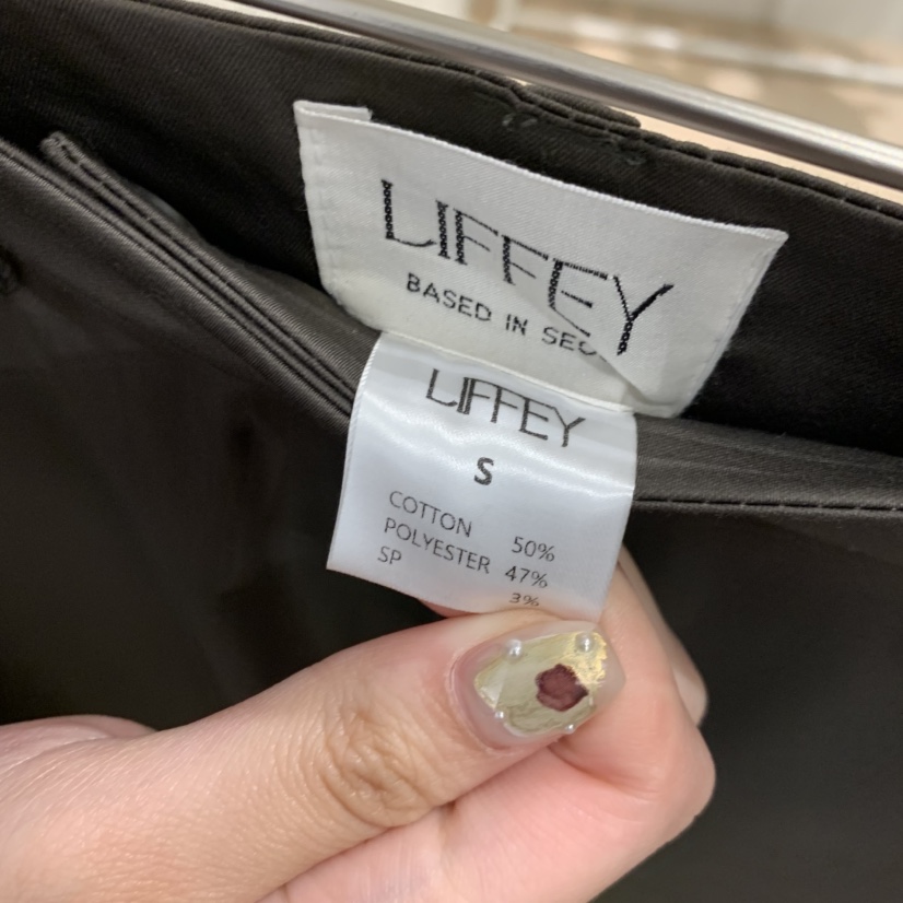 LIFFEY東大門代購女士新款人氣休閑真品推薦熱賣時尚休閑褲LIFFEY休閑褲