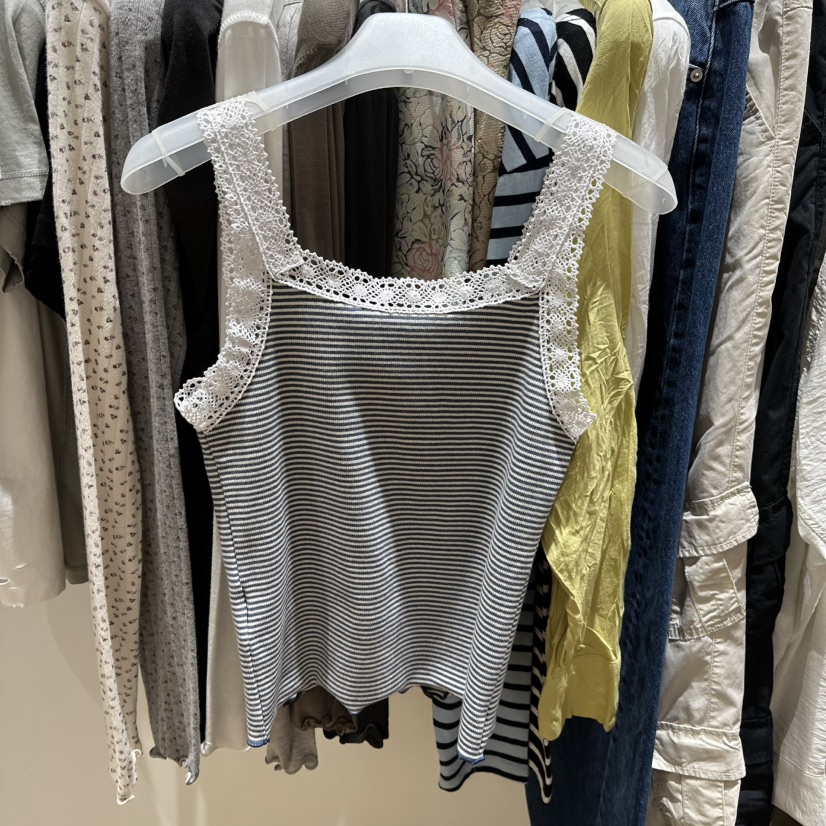 WE ARE/WELOVER東大門實拍女士新款休閑推薦人氣吊帶背心SHOP_WE ARE吊帶/背心