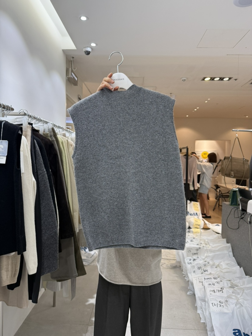 WOOD SAGE韓國代購女裝新品真品休閑熱賣推薦吊帶背心無袖WOOD SAGE吊帶/背心圖色4