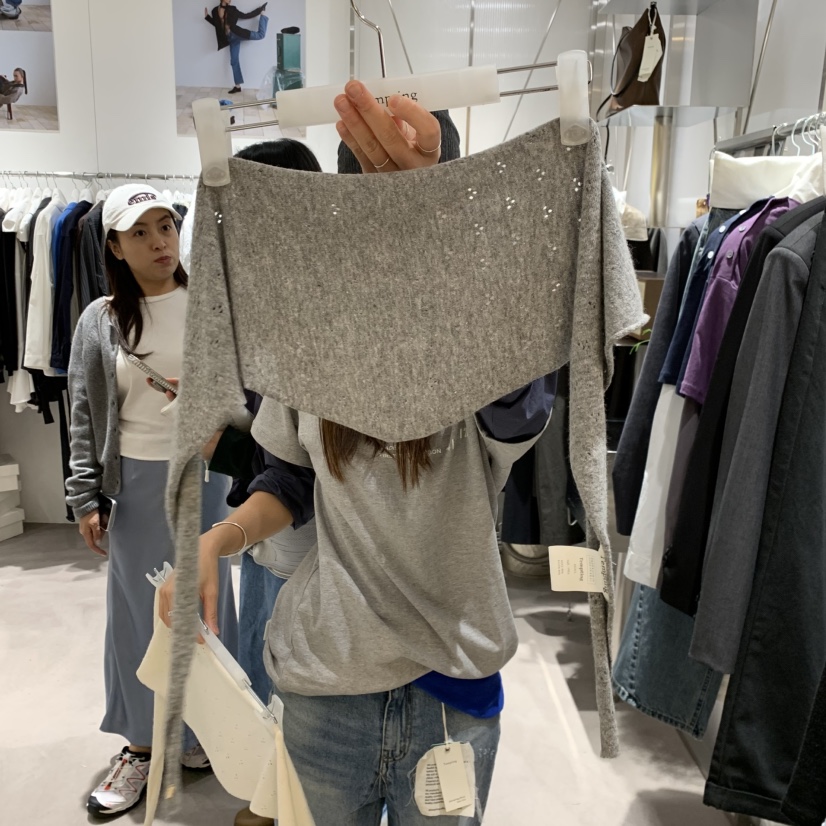 TEMPTING韓國直郵女士新品人氣推薦休閑圍巾披肩羊毛圍巾TEMPTING圍巾/披肩圖色3