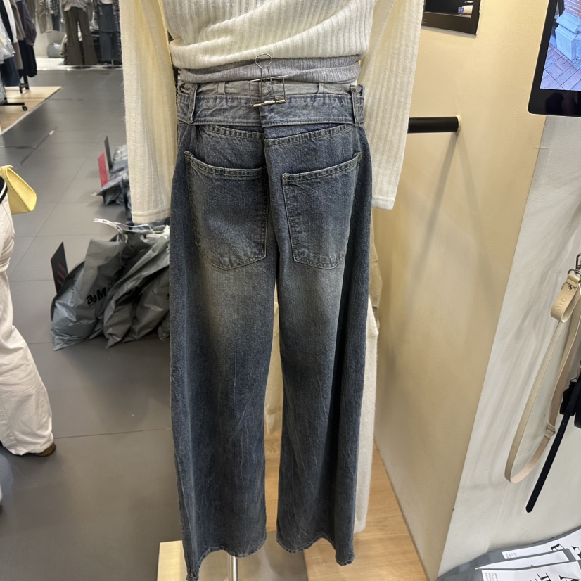 ARR東大門代購女裝新品休閑真品推薦時尚熱賣人氣牛仔褲ARR牛仔褲