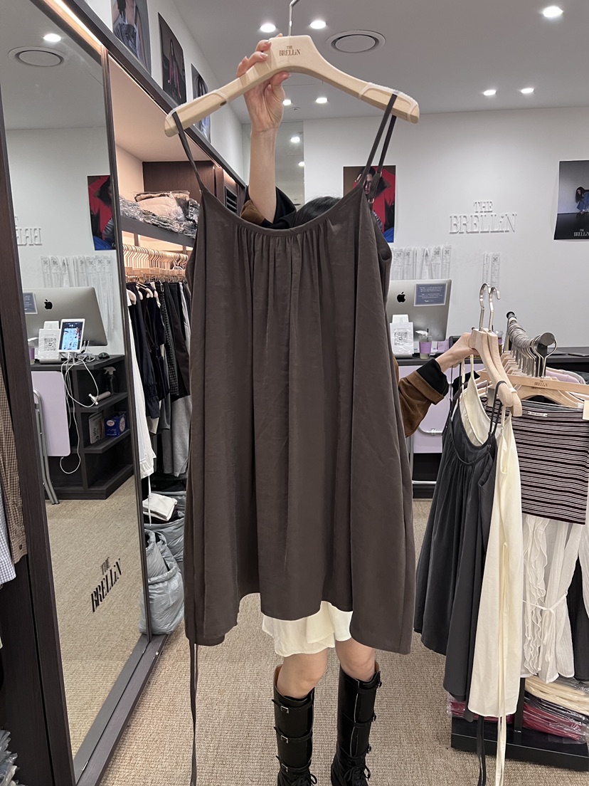 BRELLIN東大門代購女士新款人氣熱賣推薦休閑真品時尚連衣裙BRELLIN連衣裙圖色2