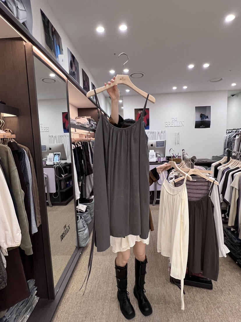 BRELLIN東大門代購女士新款人氣熱賣推薦休閑真品時尚連衣裙BRELLIN連衣裙圖色3