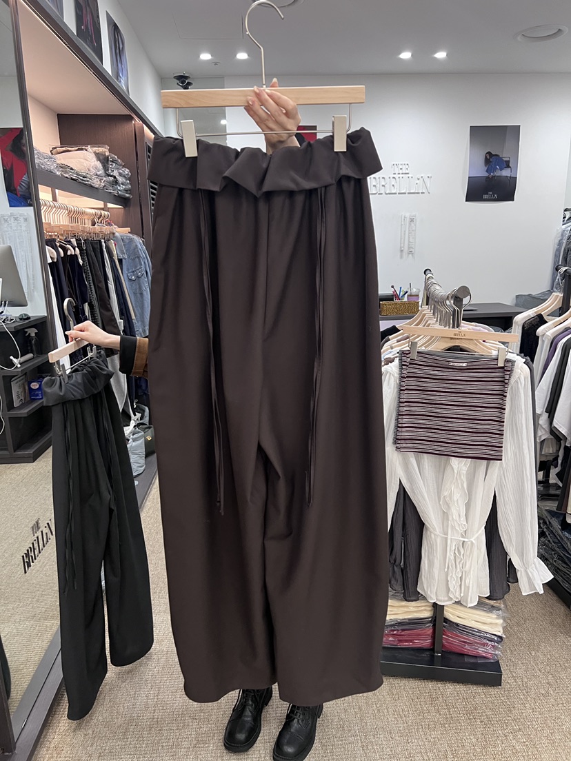 BRELLIN韓國代購女裝新品推薦時尚人氣休閑熱賣真品休閑褲BRELLIN休閑褲