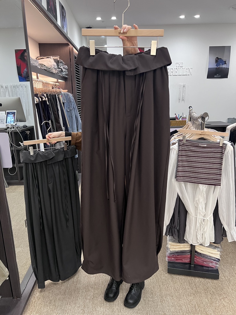 BRELLIN韓國代購女裝新品推薦時尚人氣休閑熱賣真品休閑褲BRELLIN休閑褲圖色2