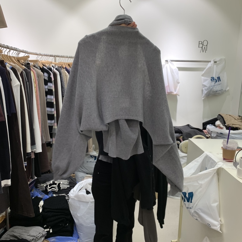 BY BOMI韓國直郵女裝新款真品熱賣人氣休閑套裝套裝開衫BY BOMI套裝