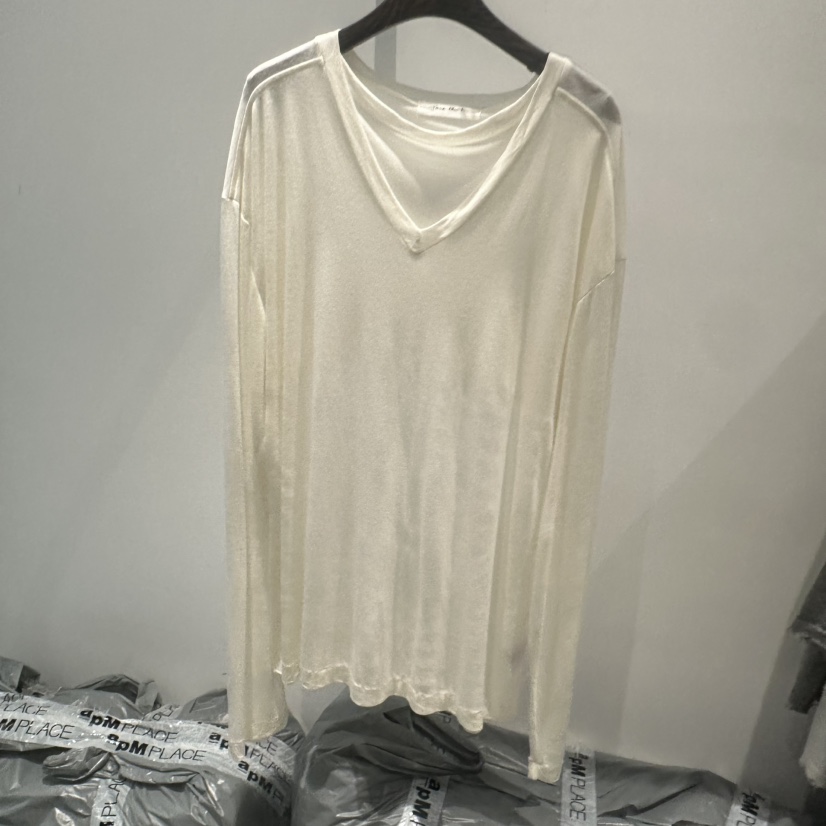 JANE BIRKIN韓國代購女裝新品時尚推薦熱賣休閑長袖T恤多層JANE BIRKIN設計師品牌長袖T恤圖色2