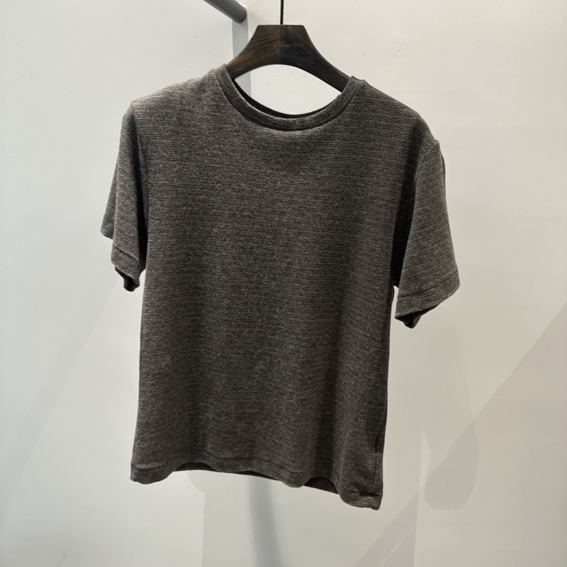 JANE BIRKIN東大門直郵女士新款人氣真品推薦T恤條紋絎縫JANE BIRKIN設計師品牌T恤圖色3棕色