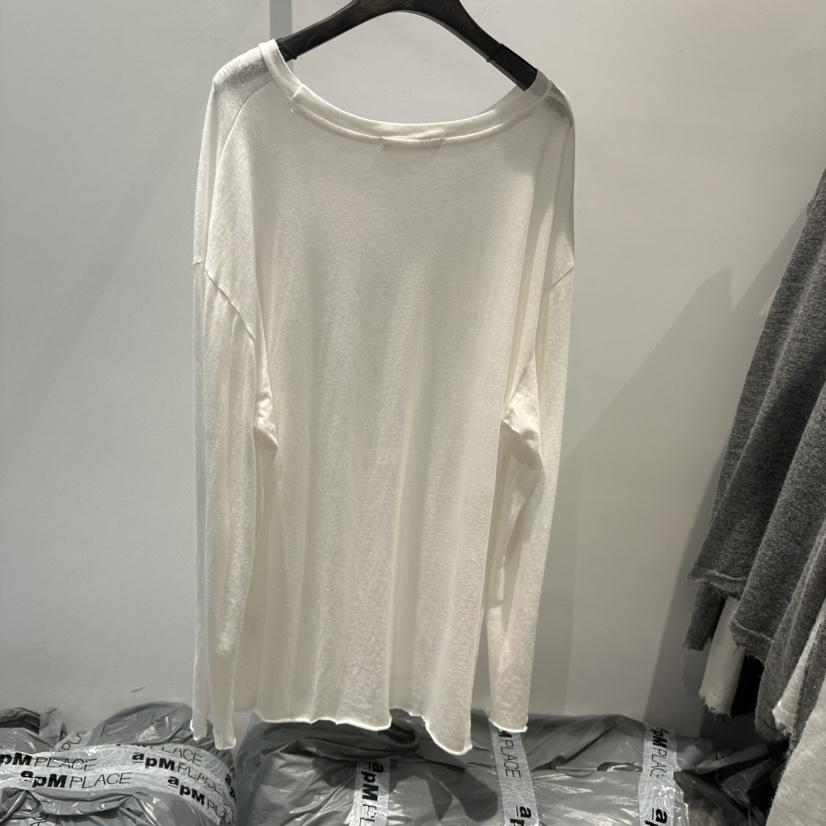 JANE BIRKIN韓國直郵女士新款真品休閑熱賣時尚人氣長袖T恤JANE BIRKIN設計師品牌長袖T恤