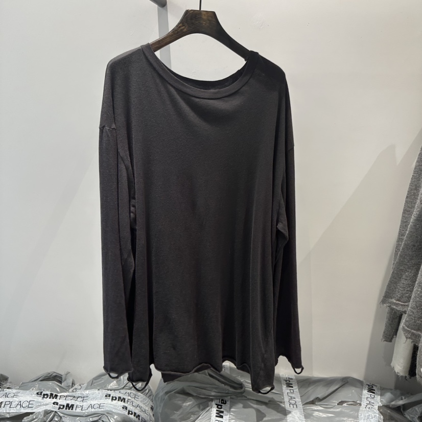 JANE BIRKIN韓國直郵女士新款真品休閑熱賣時尚人氣長袖T恤JANE BIRKIN設計師品牌長袖T恤圖色2