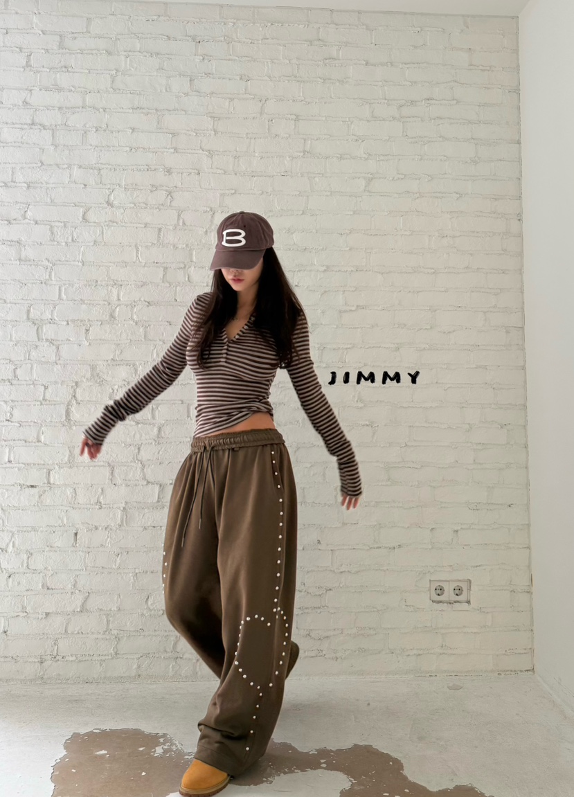 JIMMY東大門實拍女裝新款真品休閑人氣時尚熱賣推薦休閑褲JIMMY/REMAKE休閑褲