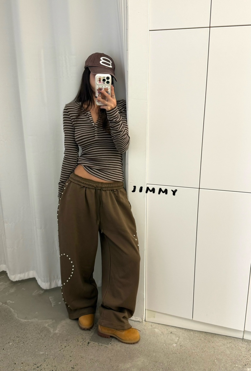 JIMMY東大門實拍女裝新款真品休閑人氣時尚熱賣推薦休閑褲JIMMY/REMAKE休閑褲
