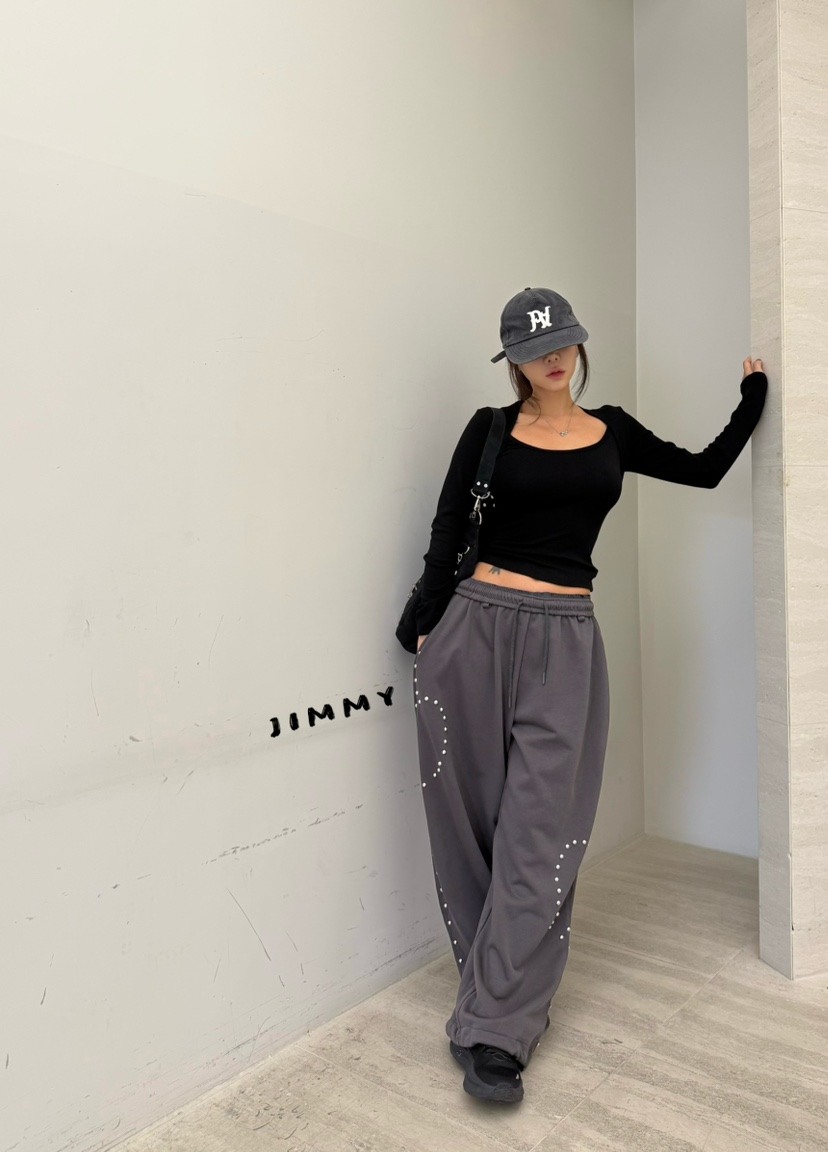 JIMMY東大門實拍女裝新款真品休閑人氣時尚熱賣推薦休閑褲JIMMY/REMAKE休閑褲