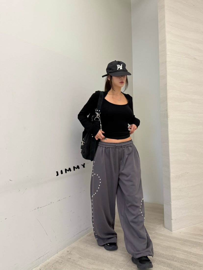 JIMMY東大門實拍女裝新款真品休閑人氣時尚熱賣推薦休閑褲JIMMY/REMAKE休閑褲