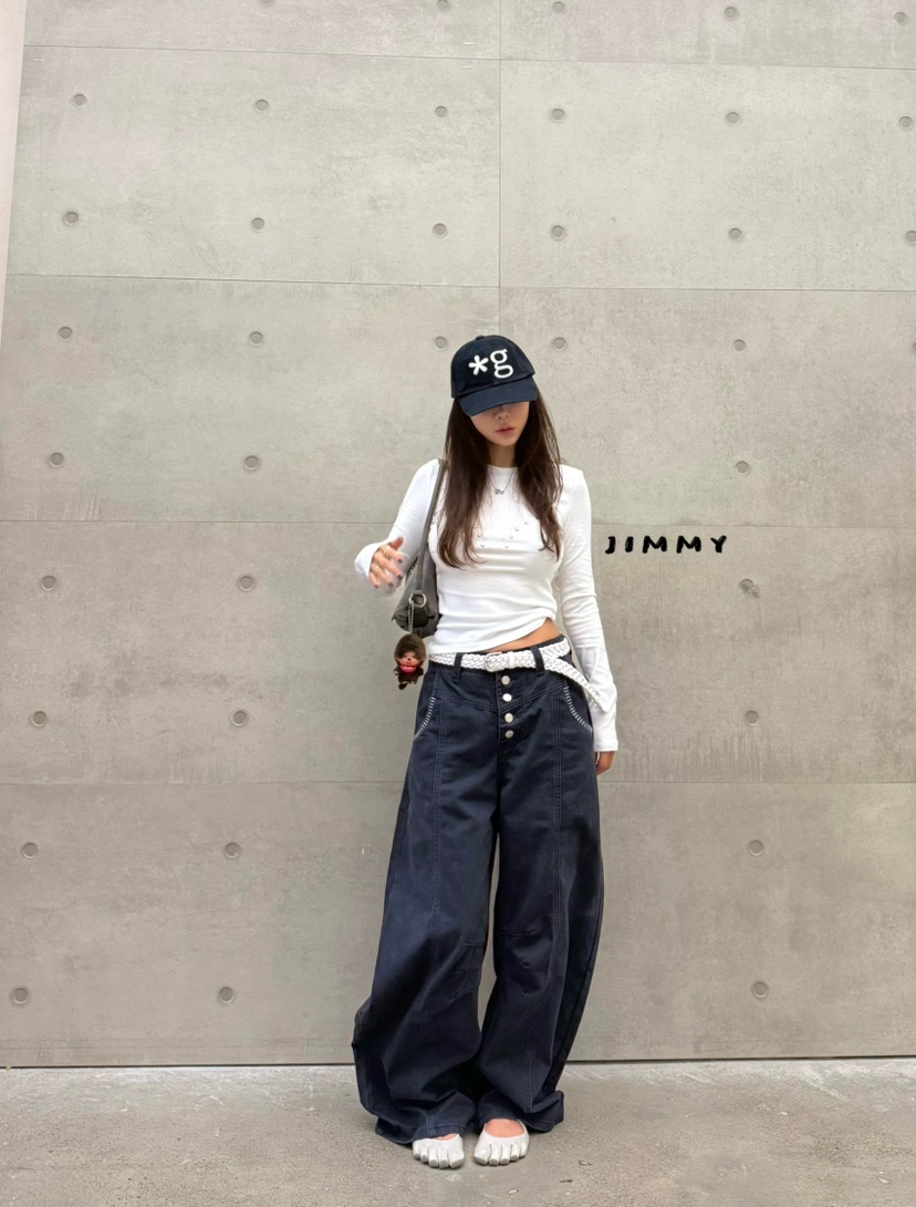 JIMMY韓國代購女士新品真品熱賣推薦人氣休閑時尚長袖T恤JIMMY/REMAKE長袖T恤