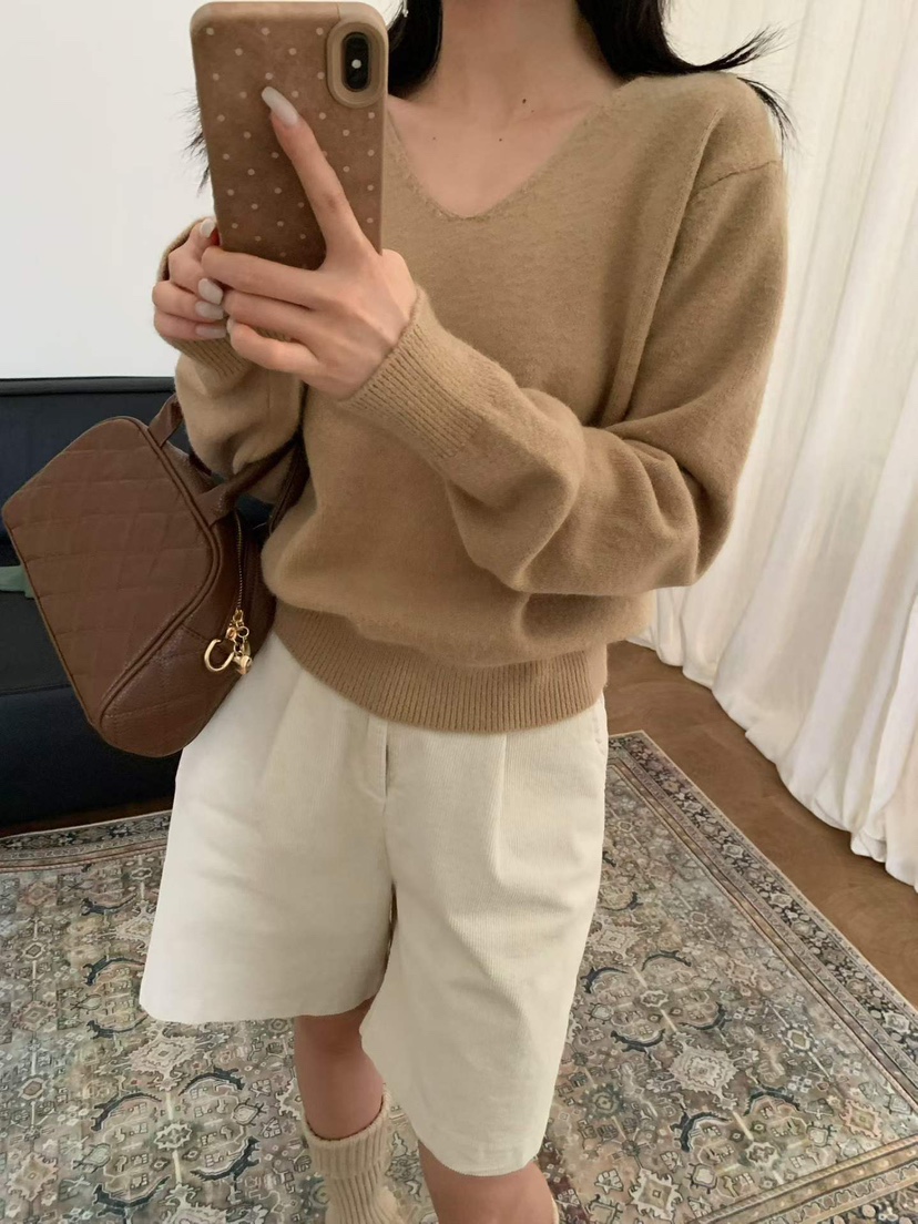 DARLUZ_MI韓國代購女士新品休閑推薦熱賣真品人氣時尚針織衫DARLUZ_MI針織衫