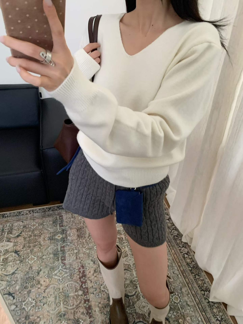 DARLUZ_MI韓國代購女士新品休閑推薦熱賣真品人氣時尚針織衫DARLUZ_MI針織衫