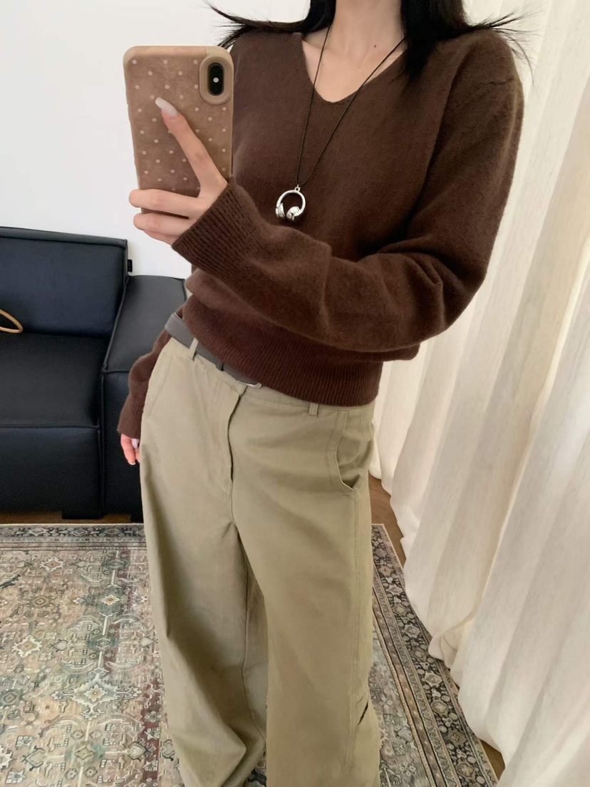 DARLUZ_MI韓國代購女士新品休閑推薦熱賣真品人氣時尚針織衫DARLUZ_MI針織衫