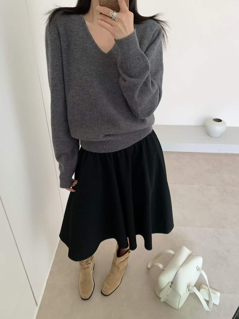 DARLUZ_MI韓國代購女士新品休閑推薦熱賣真品人氣時尚針織衫DARLUZ_MI針織衫