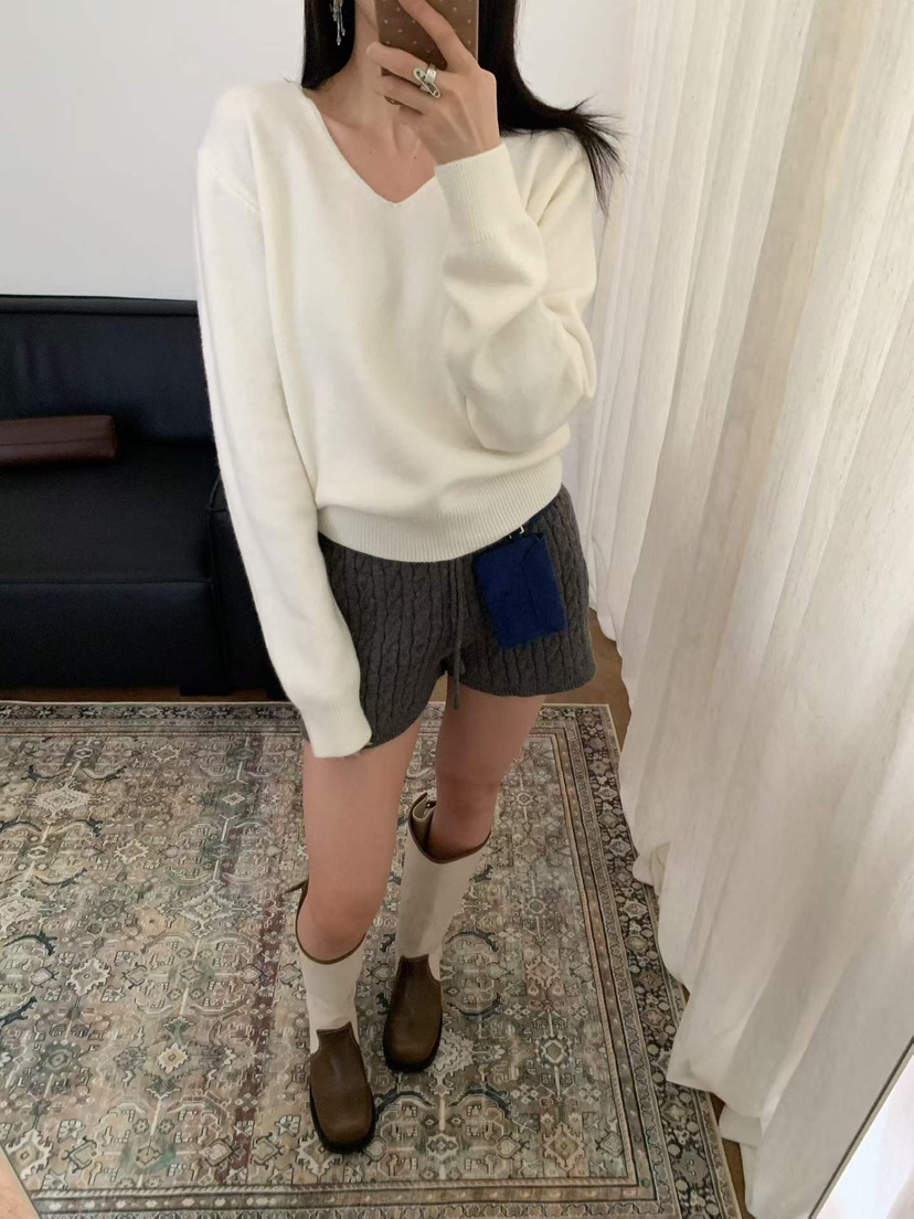 DARLUZ_MI韓國代購女士新品休閑推薦熱賣真品人氣時尚針織衫DARLUZ_MI針織衫