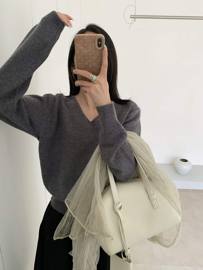 DARLUZ_MI韓國代購女士新品休閑推薦熱賣真品人氣時尚針織衫DARLUZ_MI針織衫