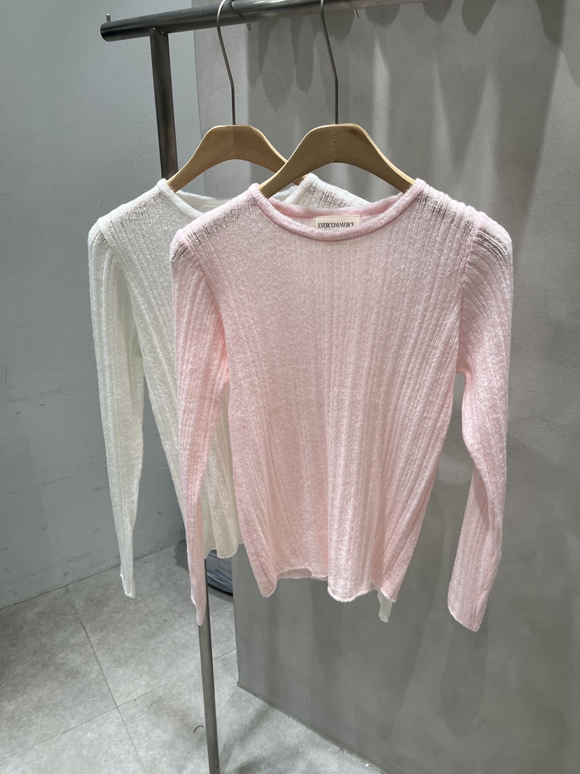 EVERCOMMERCE METICULOUSLY DESIGNED東大門實拍女裝新品時尚針織衫馬海毛EVERCOMMERCE METICULOUSLY DESIGNED針織衫