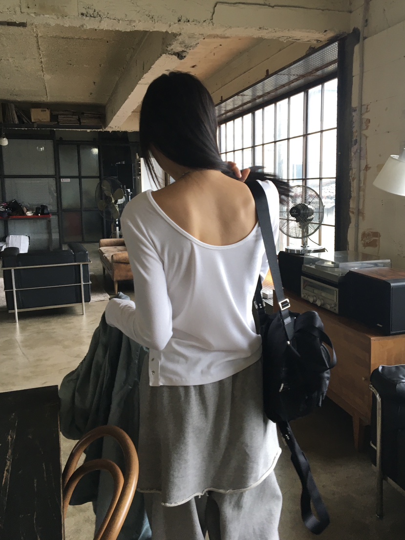 BAKING POWDER東大門代購女士新品熱賣人氣推薦真品長袖T恤BAKING POWDER長袖T恤