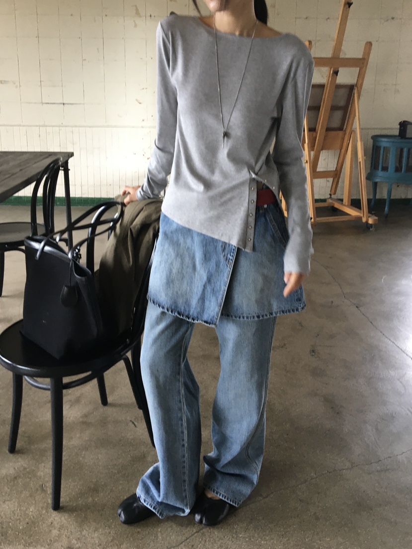 BAKING POWDER東大門代購女士新品熱賣人氣推薦真品長袖T恤BAKING POWDER長袖T恤