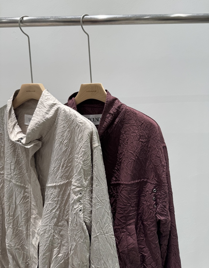 UNBOUND韓國代購女裝新品真品時尚推薦人氣熱賣休閑夾克褶皺UNBOUND夾克