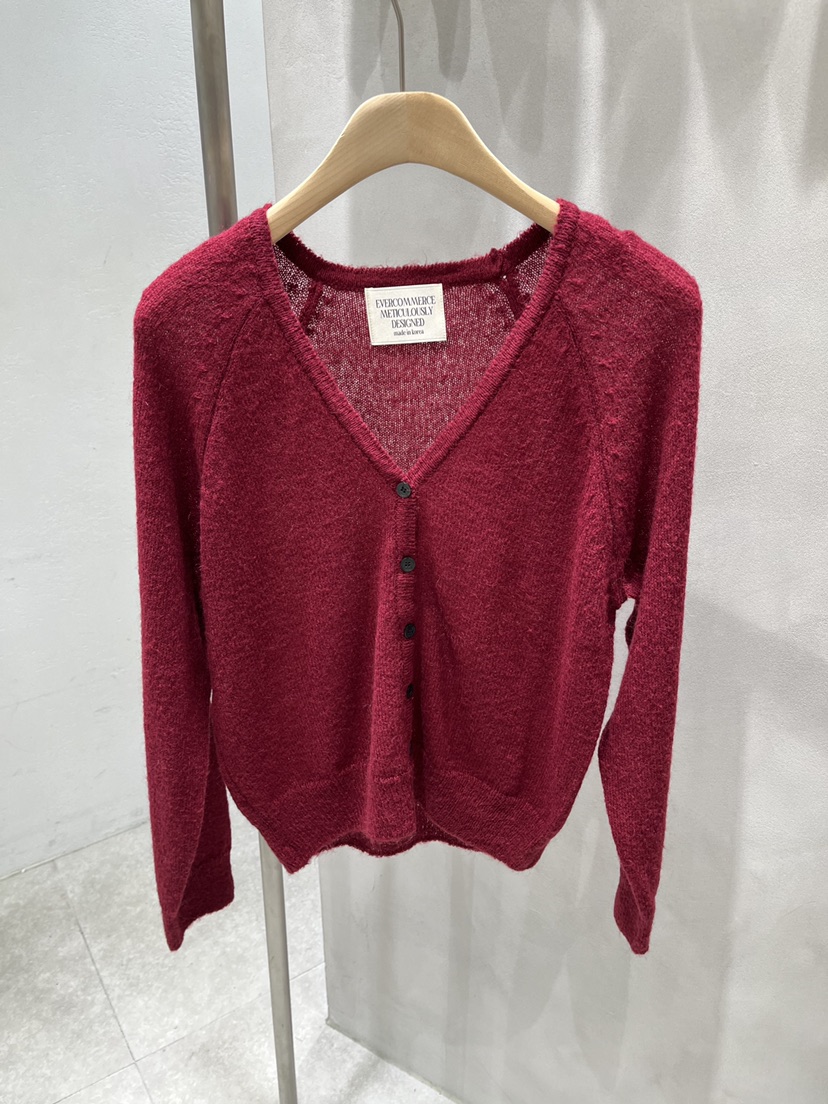 EVERCOMMERCE METICULOUSLY DESIGNED韓國代購女士新品人氣針織衫馬海毛EVERCOMMERCE METICULOUSLY DESIGNED針織衫圖色3