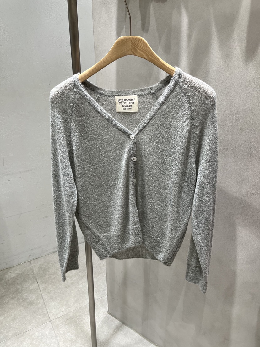 EVERCOMMERCE METICULOUSLY DESIGNED韓國代購女士新品人氣針織衫馬海毛EVERCOMMERCE METICULOUSLY DESIGNED針織衫圖色4