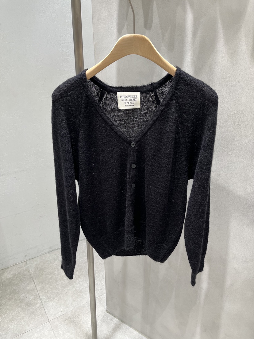 EVERCOMMERCE METICULOUSLY DESIGNED韓國代購女士新品人氣針織衫馬海毛EVERCOMMERCE METICULOUSLY DESIGNED針織衫圖色5