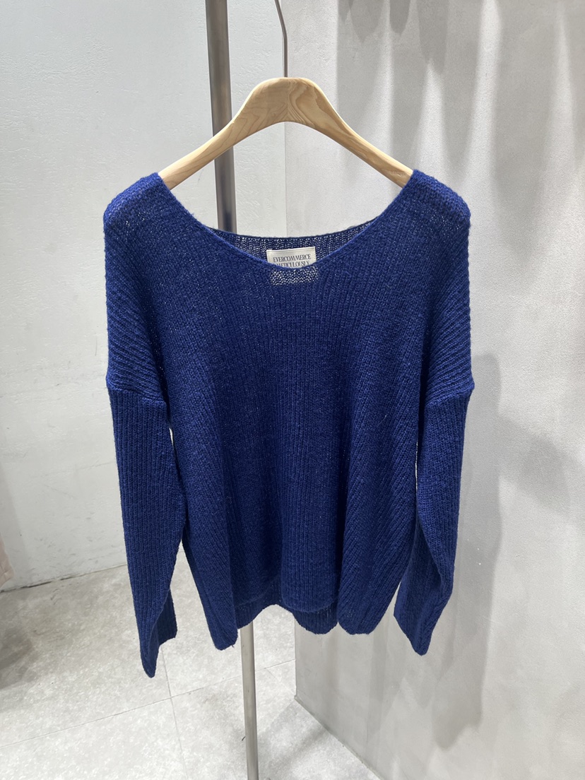 EVERCOMMERCE METICULOUSLY DESIGNED韓國直郵女裝新品人氣針織衫馬海毛EVERCOMMERCE METICULOUSLY DESIGNED針織衫圖色1