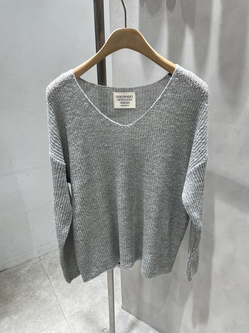 EVERCOMMERCE METICULOUSLY DESIGNED韓國直郵女裝新品人氣針織衫馬海毛EVERCOMMERCE METICULOUSLY DESIGNED針織衫圖色4