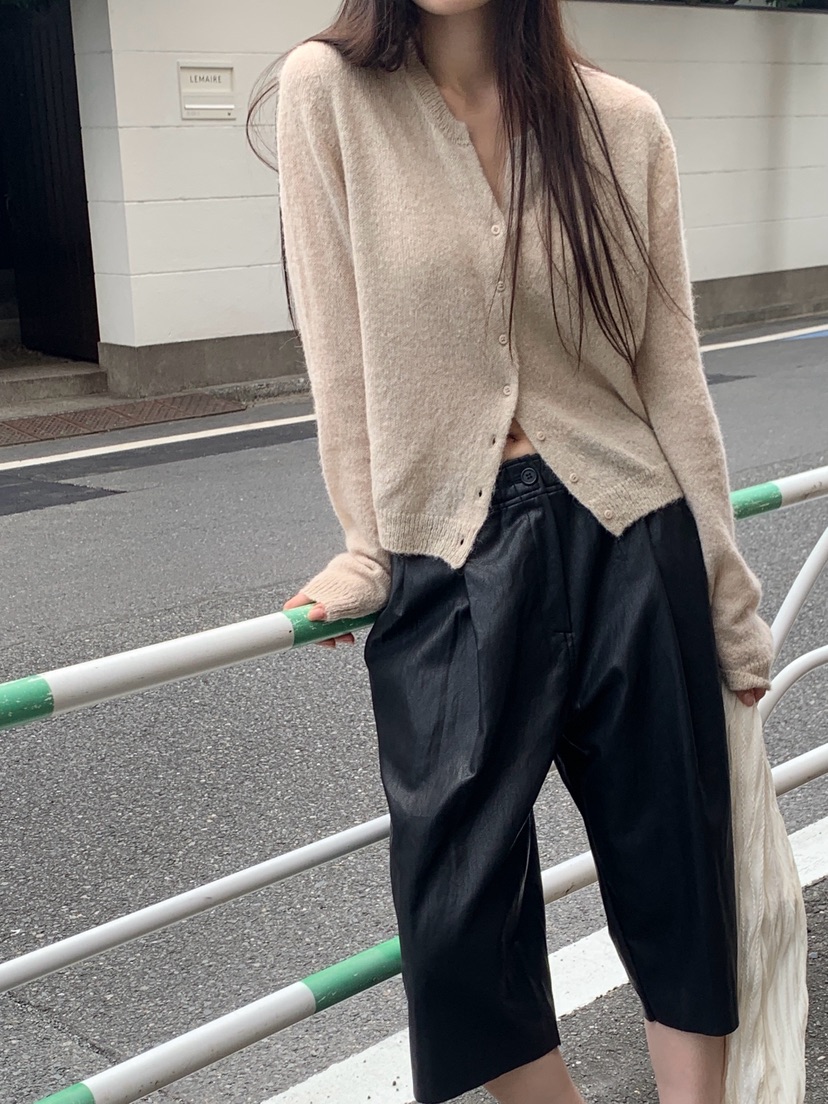 LOGARDEN東大門直郵女士新款時尚真品熱賣推薦針織衫馬海毛LO GARDEN針織衫