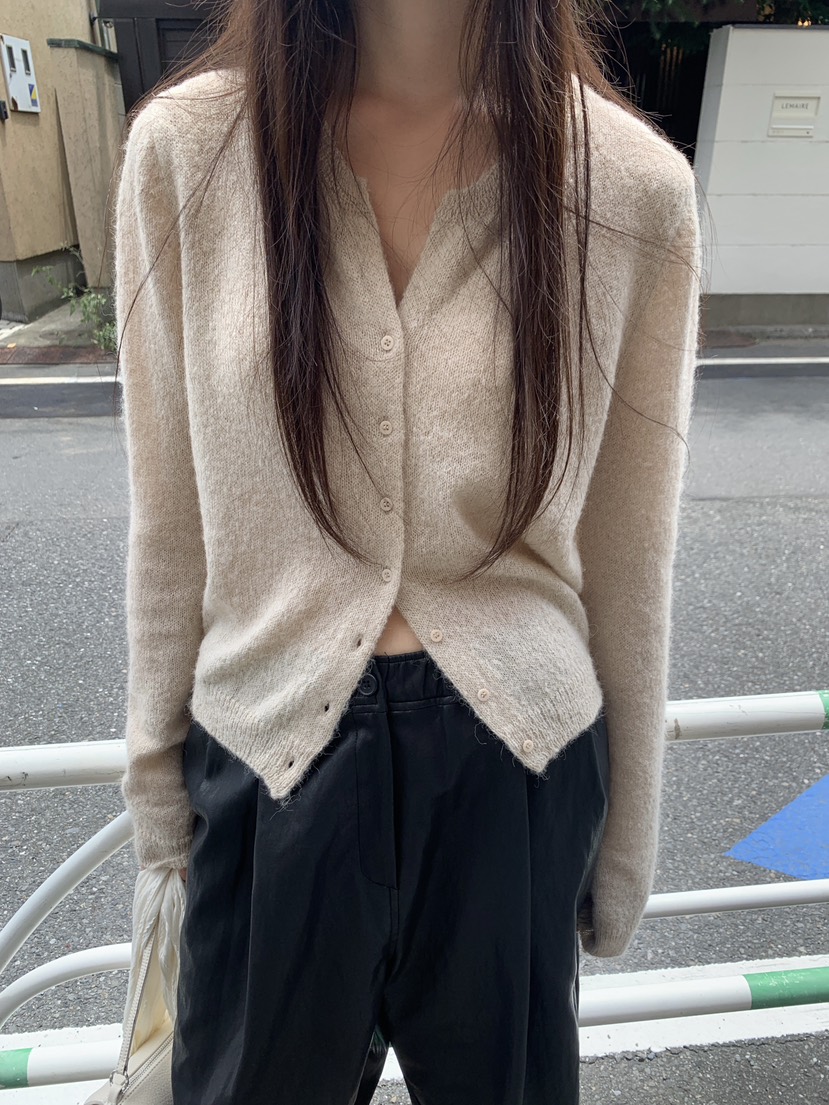 LOGARDEN東大門直郵女士新款時尚真品熱賣推薦針織衫馬海毛LO GARDEN針織衫