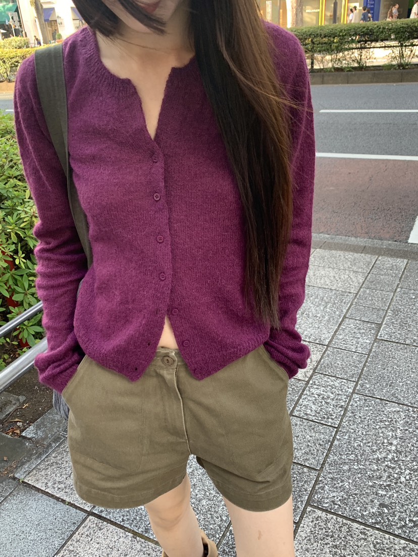 LOGARDEN東大門直郵女士新款時尚真品熱賣推薦針織衫馬海毛LO GARDEN針織衫圖色2