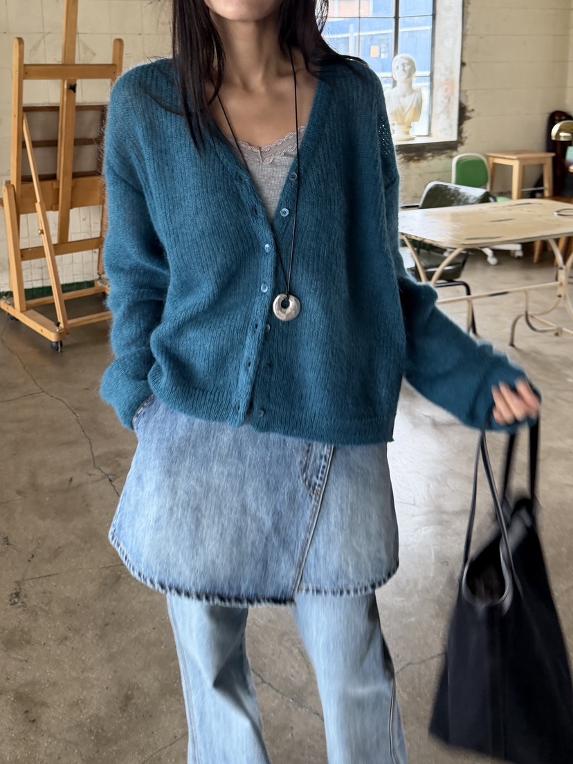 BAKING POWDER韓國代購女裝新品真品推薦時尚針織衫馬海毛BAKING POWDER針織衫