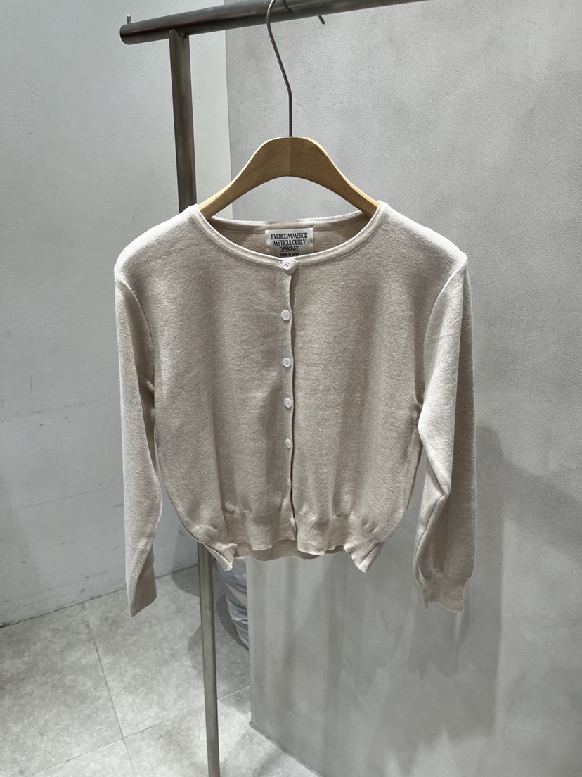 EVERCOMMERCE METICULOUSLY DESIGNED韓國直郵女士新品時尚針織衫開衫條紋EVERCOMMERCE METICULOUSLY DESIGNED針織衫圖色5
