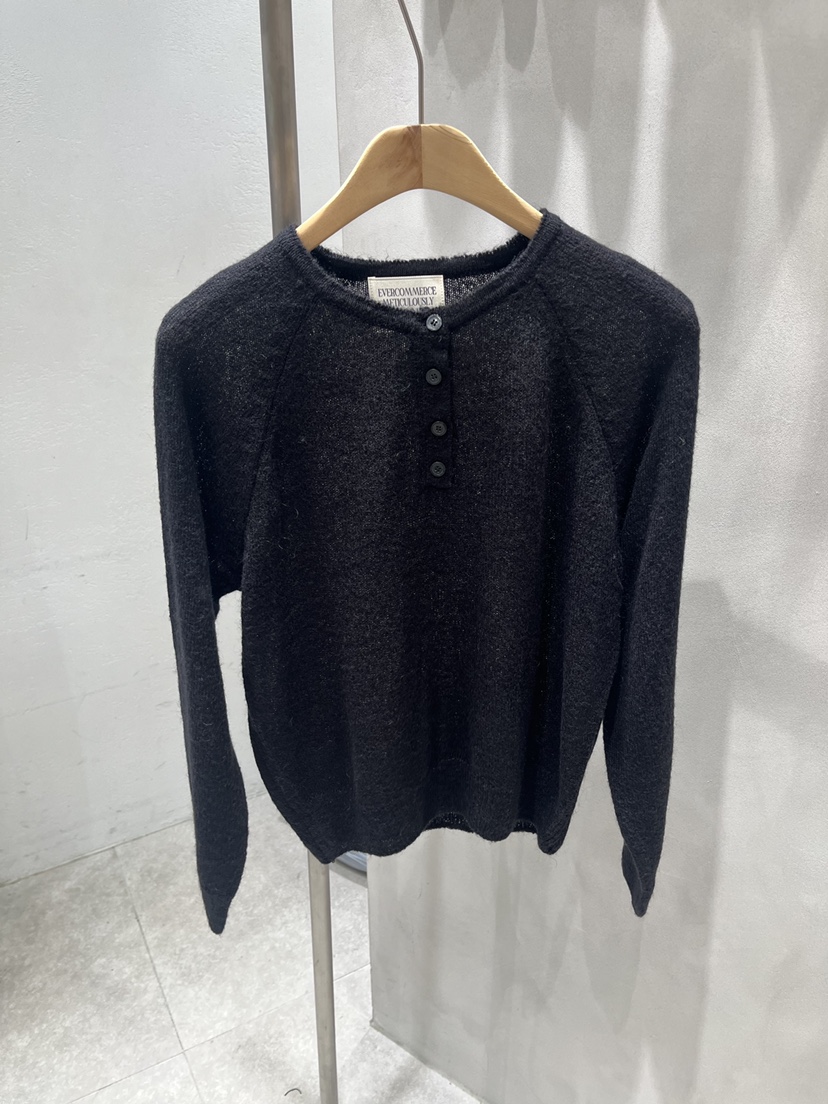 EVERCOMMERCE METICULOUSLY DESIGNED東大門實拍女士新款休閑針織衫馬海毛EVERCOMMERCE METICULOUSLY DESIGNED針織衫圖色5