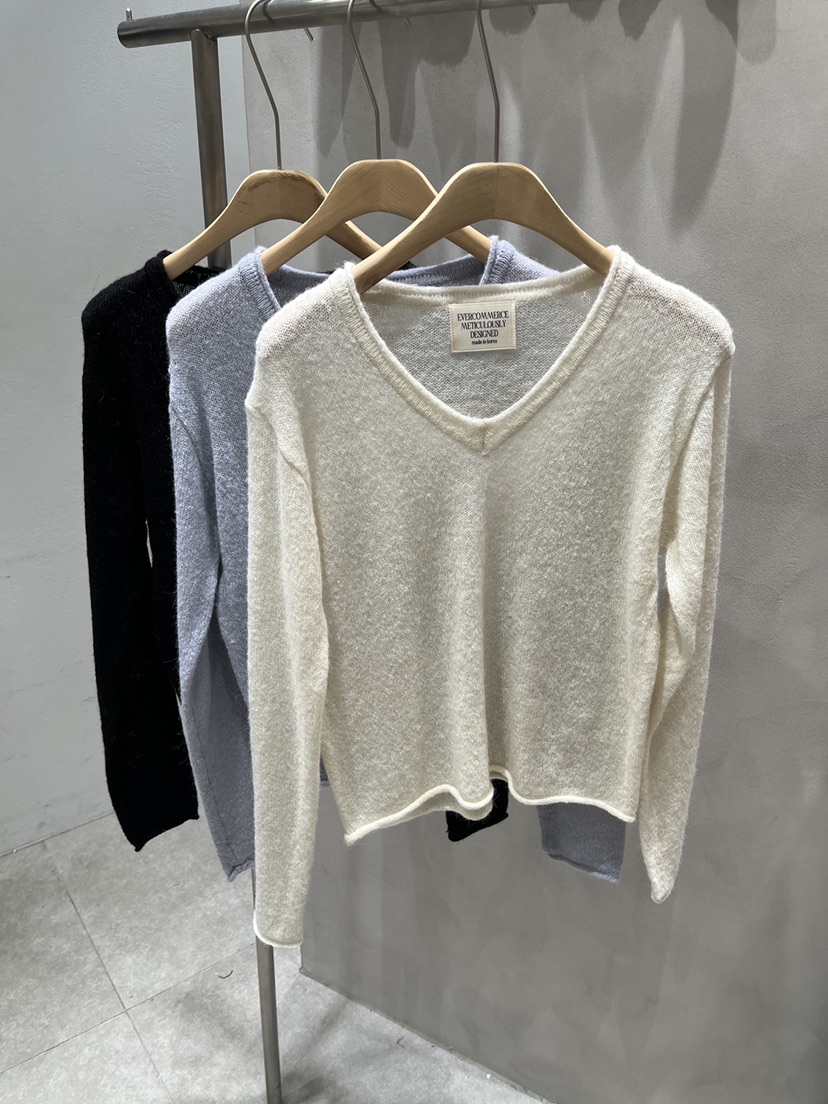 EVERCOMMERCE METICULOUSLY DESIGNED東大門直郵女士新品休閑針織衫EVERCOMMERCE METICULOUSLY DESIGNED針織衫