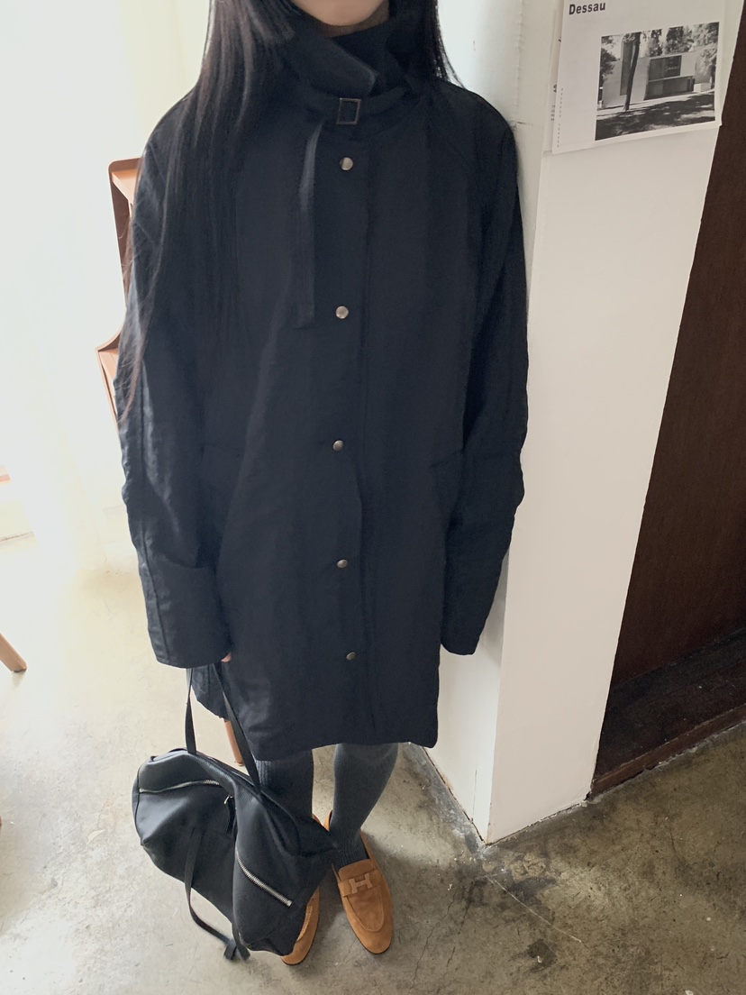 LOGARDEN韓國直郵女裝新款休閑熱賣真品推薦時尚長款風衣LO GARDEN長款風衣圖色2