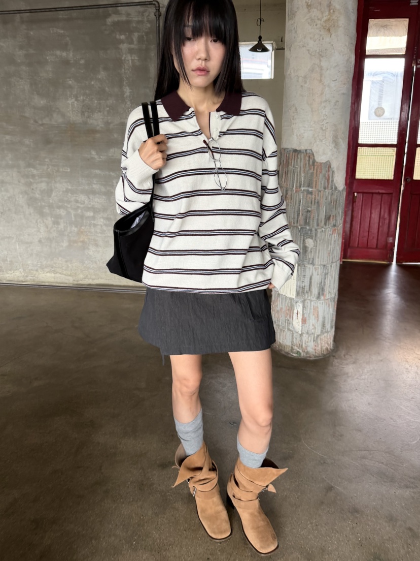 BAKING POWDER東大門代購女士新品休閑真品時尚推薦針織衫BAKING POWDER針織衫