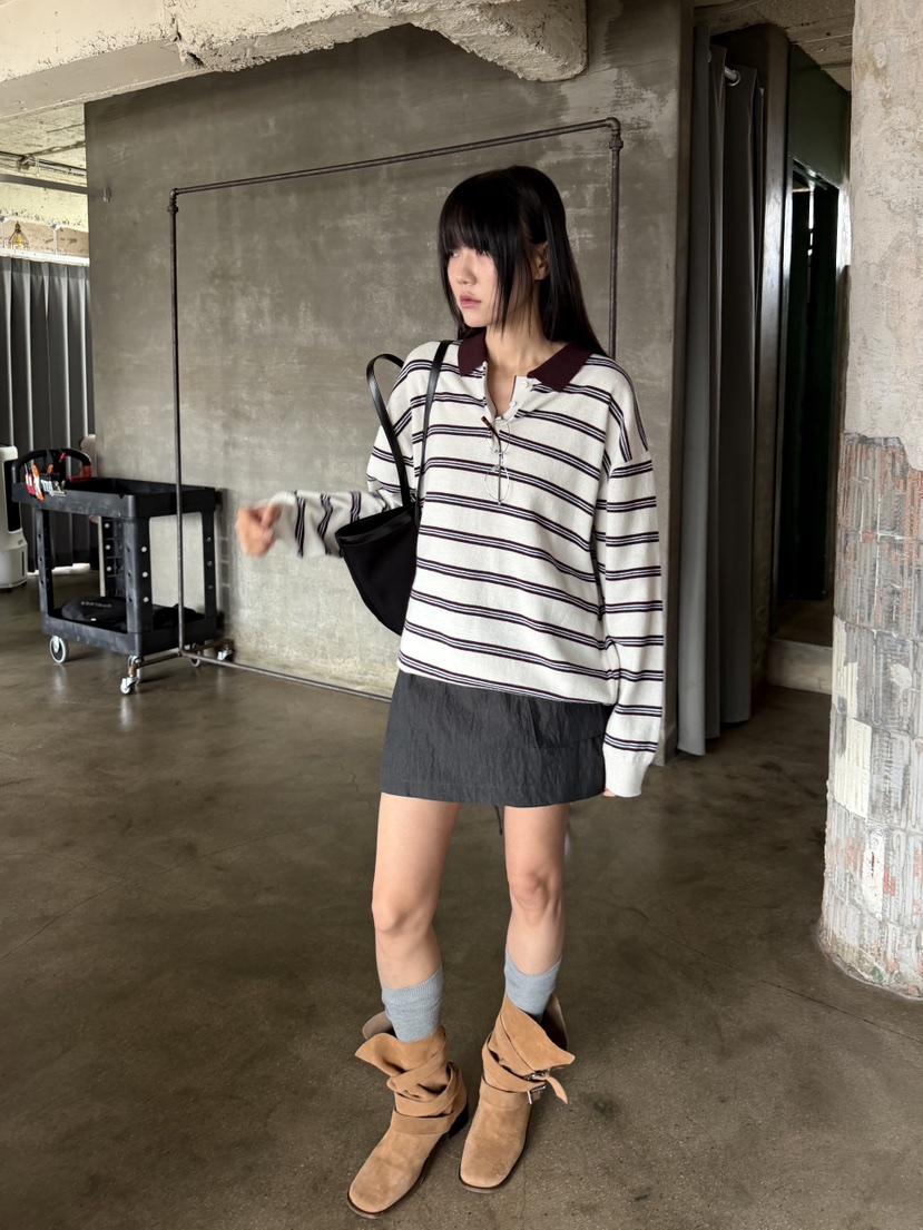 BAKING POWDER東大門代購女士新品休閑真品時尚推薦針織衫BAKING POWDER針織衫