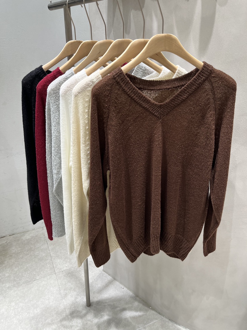 EVERCOMMERCE METICULOUSLY DESIGNED韓國代購女裝新款熱賣針織衫馬海毛EVERCOMMERCE METICULOUSLY DESIGNED針織衫