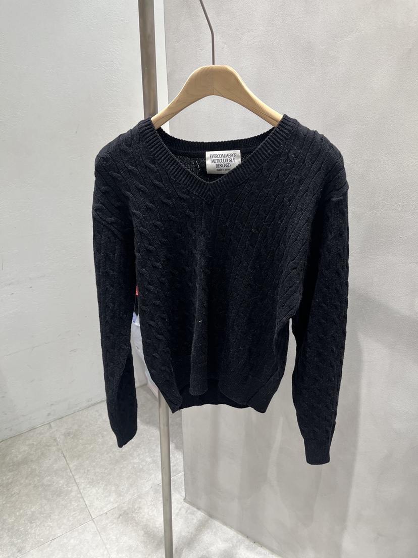 EVERCOMMERCE METICULOUSLY DESIGNED東大門直郵女士新款人氣針織衫棉質EVERCOMMERCE METICULOUSLY DESIGNED針織衫圖色10