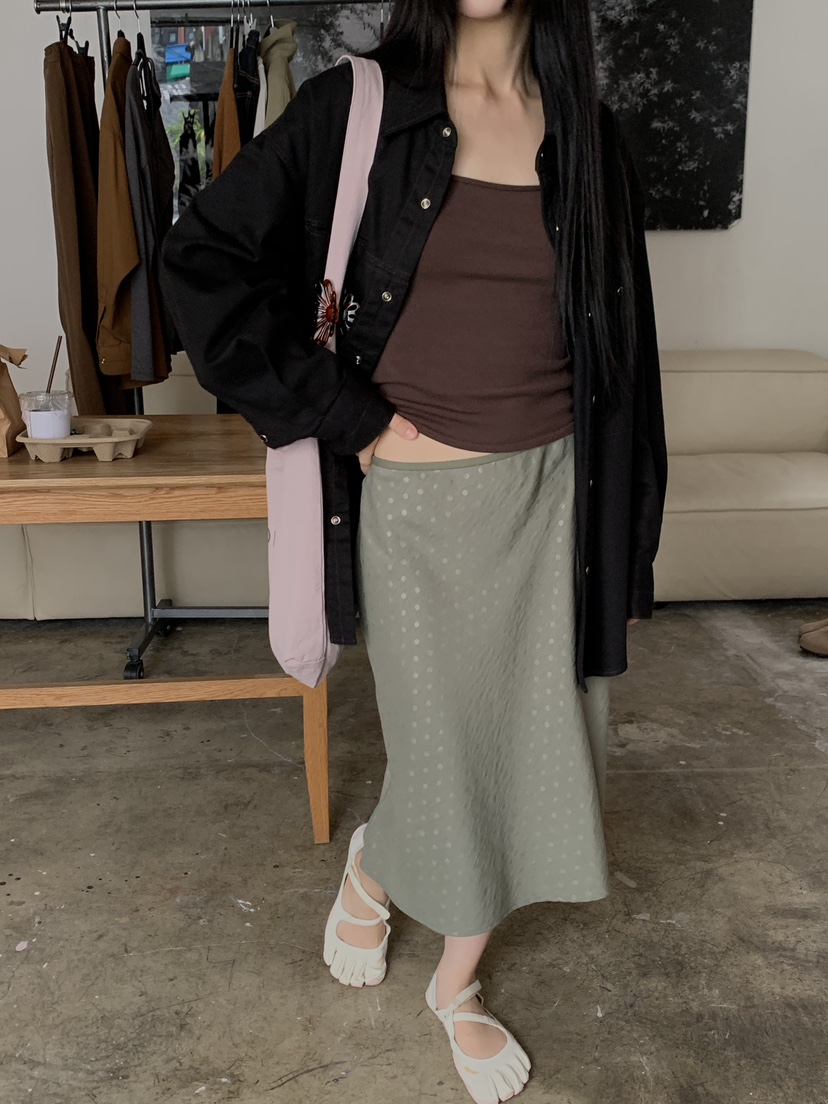 LOGARDEN韓國代購女士新品真品時尚人氣熱賣半身裙中短裙LO GARDEN半身裙/中短裙