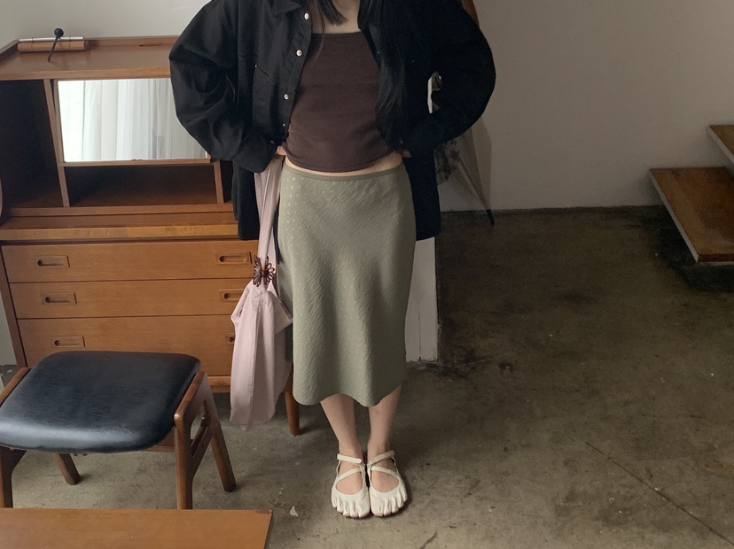 LOGARDEN韓國代購女士新品真品時尚人氣熱賣半身裙中短裙LO GARDEN半身裙/中短裙