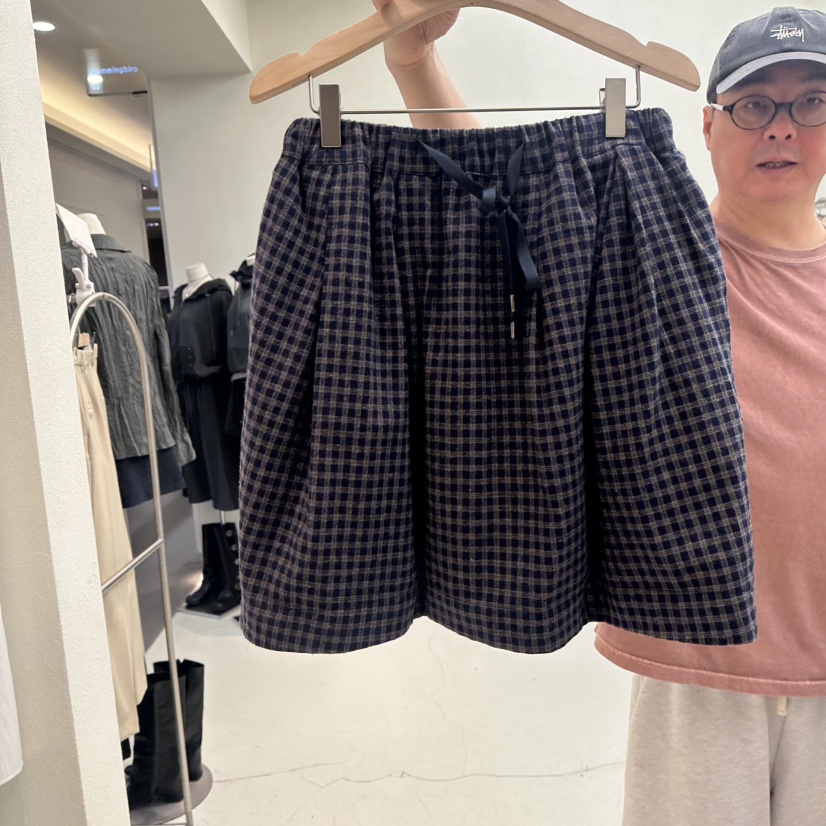 HUMMING BIRD韓國直郵女裝新款人氣推薦休閑熱賣時尚短裙HUMMING BIRD短裙圖色2棕色