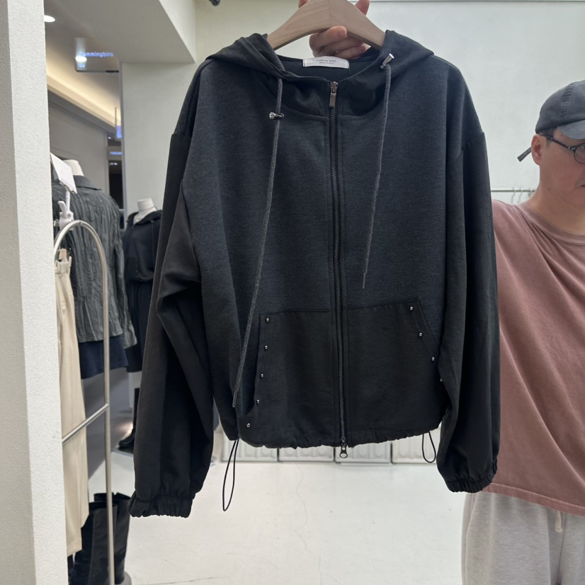 HUMMING BIRD東大門直郵女裝新品人氣真品衛衣連帽衫撞色HUMMING BIRD衛衣圖色3